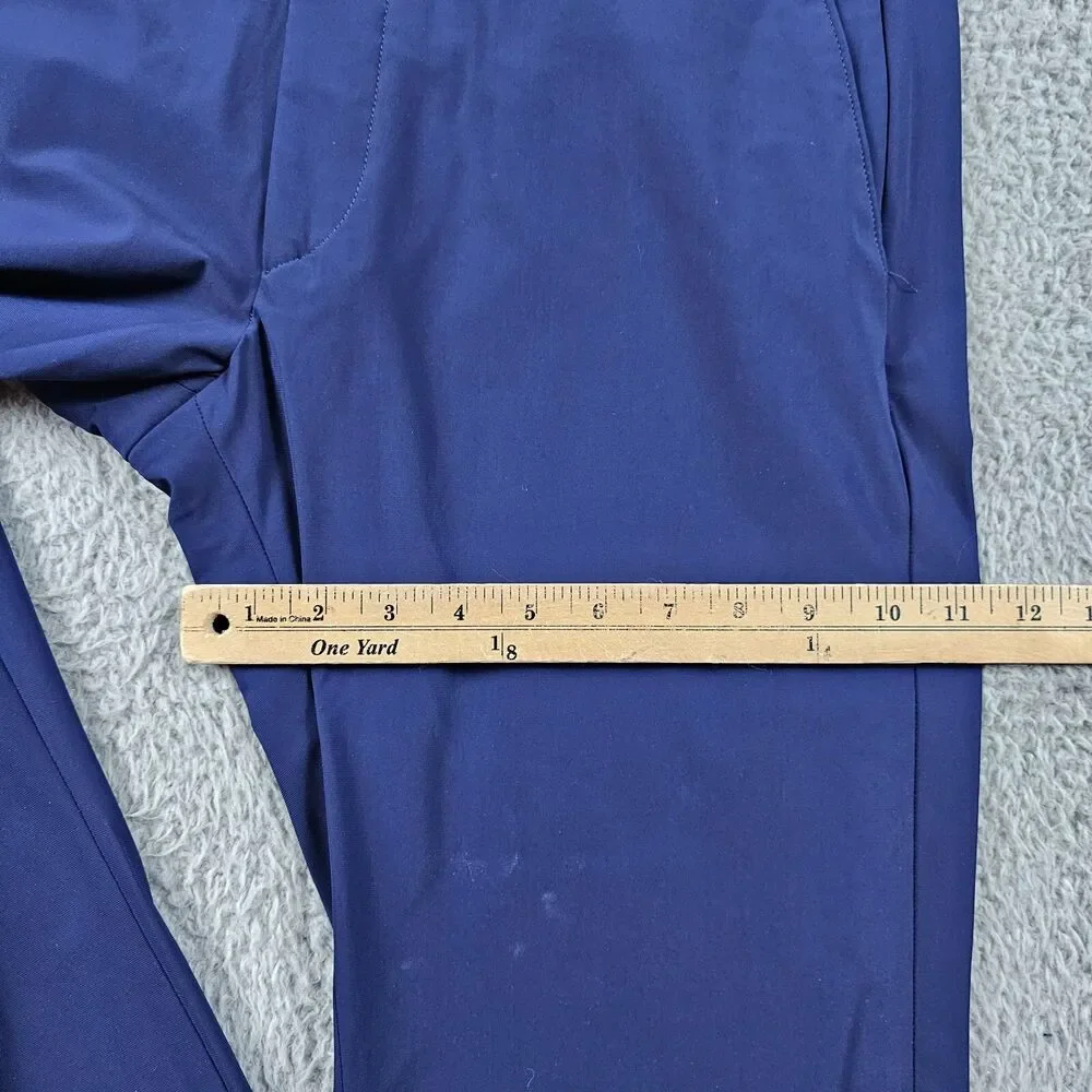 Zanella Active Pants Mens 33x29* Blue Golf Casual Stretch Performance Flex